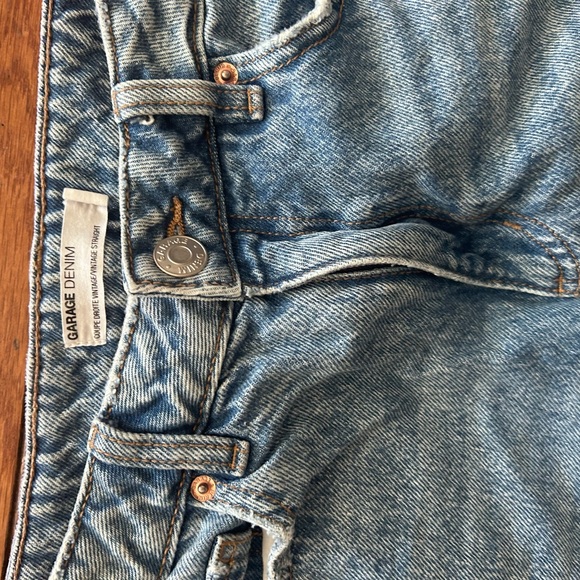 Garage Blue Denim Flare Jeans - Picture 1 of 5
